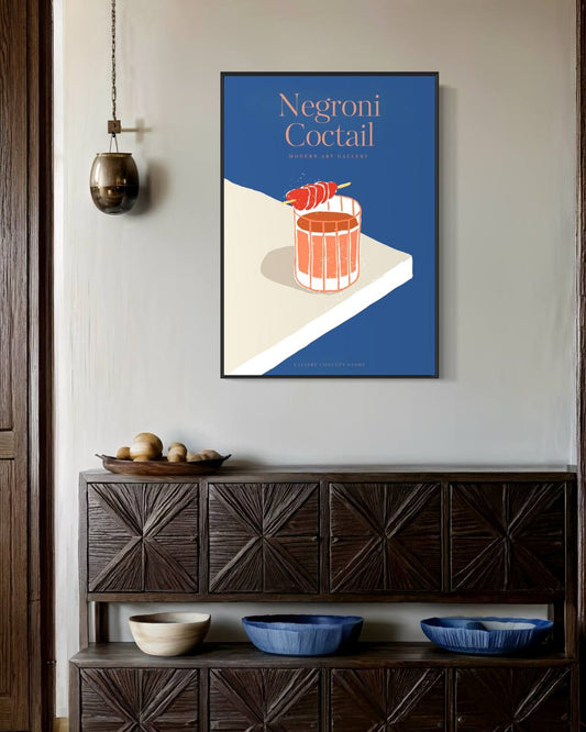 Plakat Negroni - nowoczesny plakat dekoracyjny
