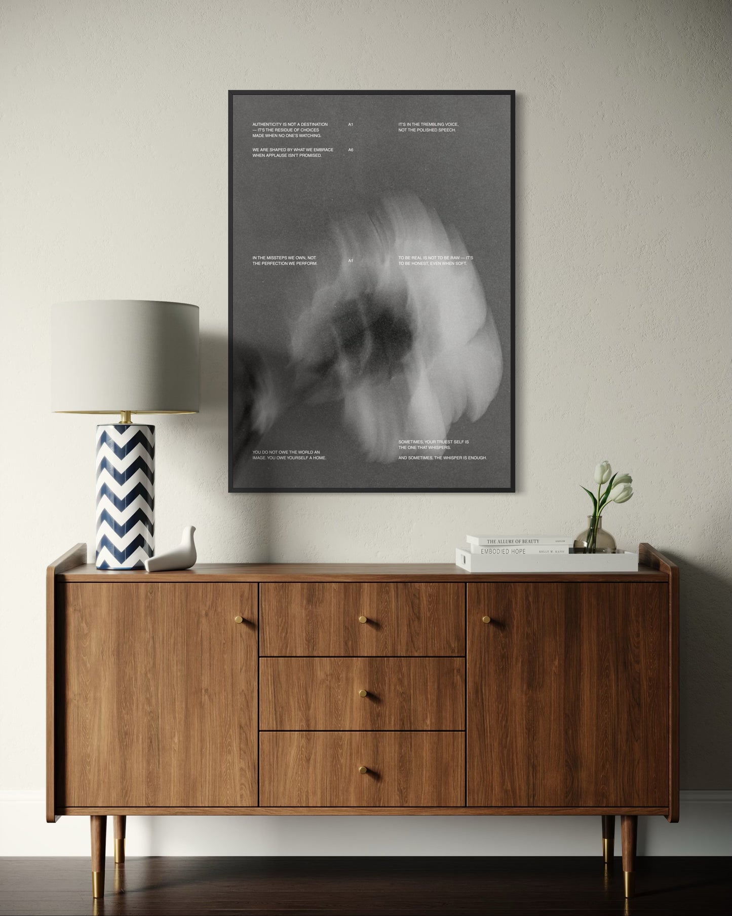 Plakat Whisper - 02 - nowoczesny plakat dekoracyjny