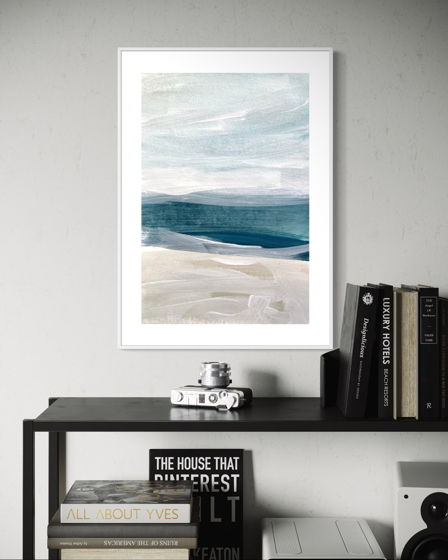 Plakat Sea Oil on Canvas - nowoczesny plakat dekoracyjny