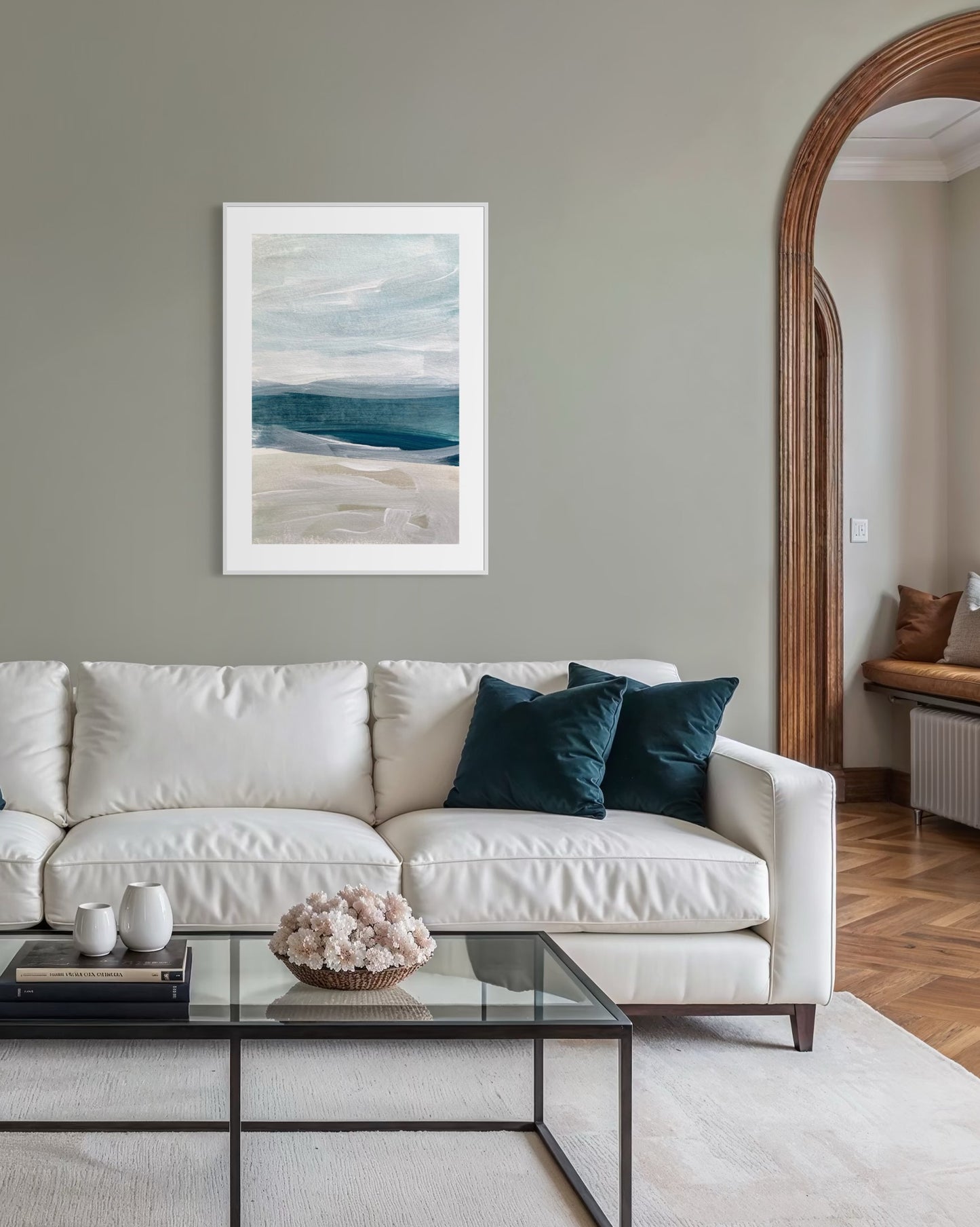 Plakat Sea Oil on Canvas - nowoczesny plakat dekoracyjny
