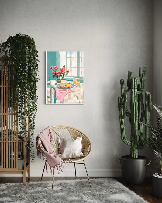 Plakat Obiad - nowoczesny plakat dekoracyjny