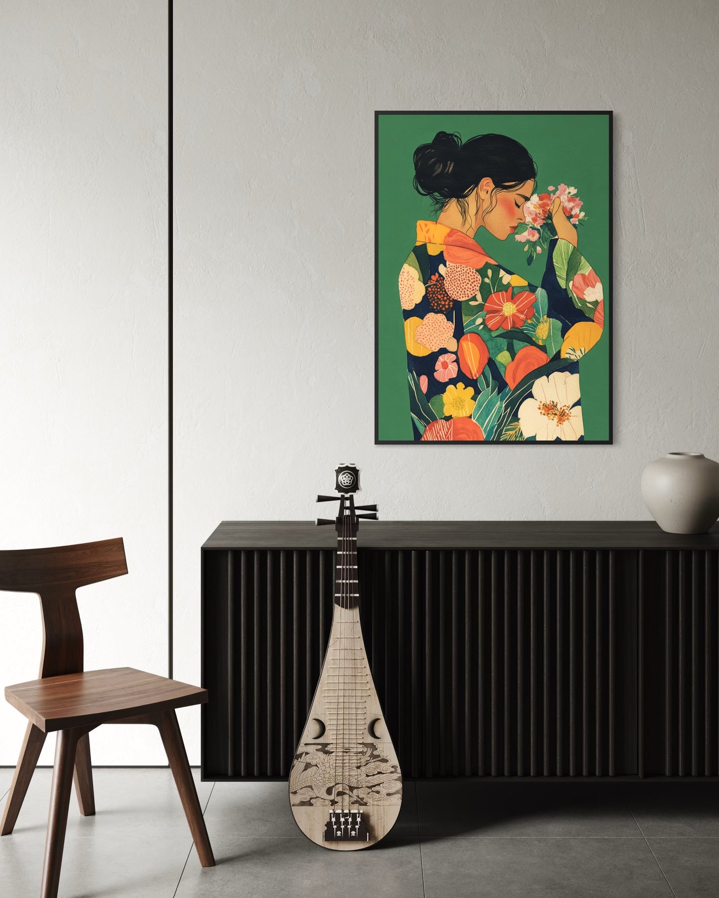 Plakat Kimono - nowoczesny plakat dekoracyjny
