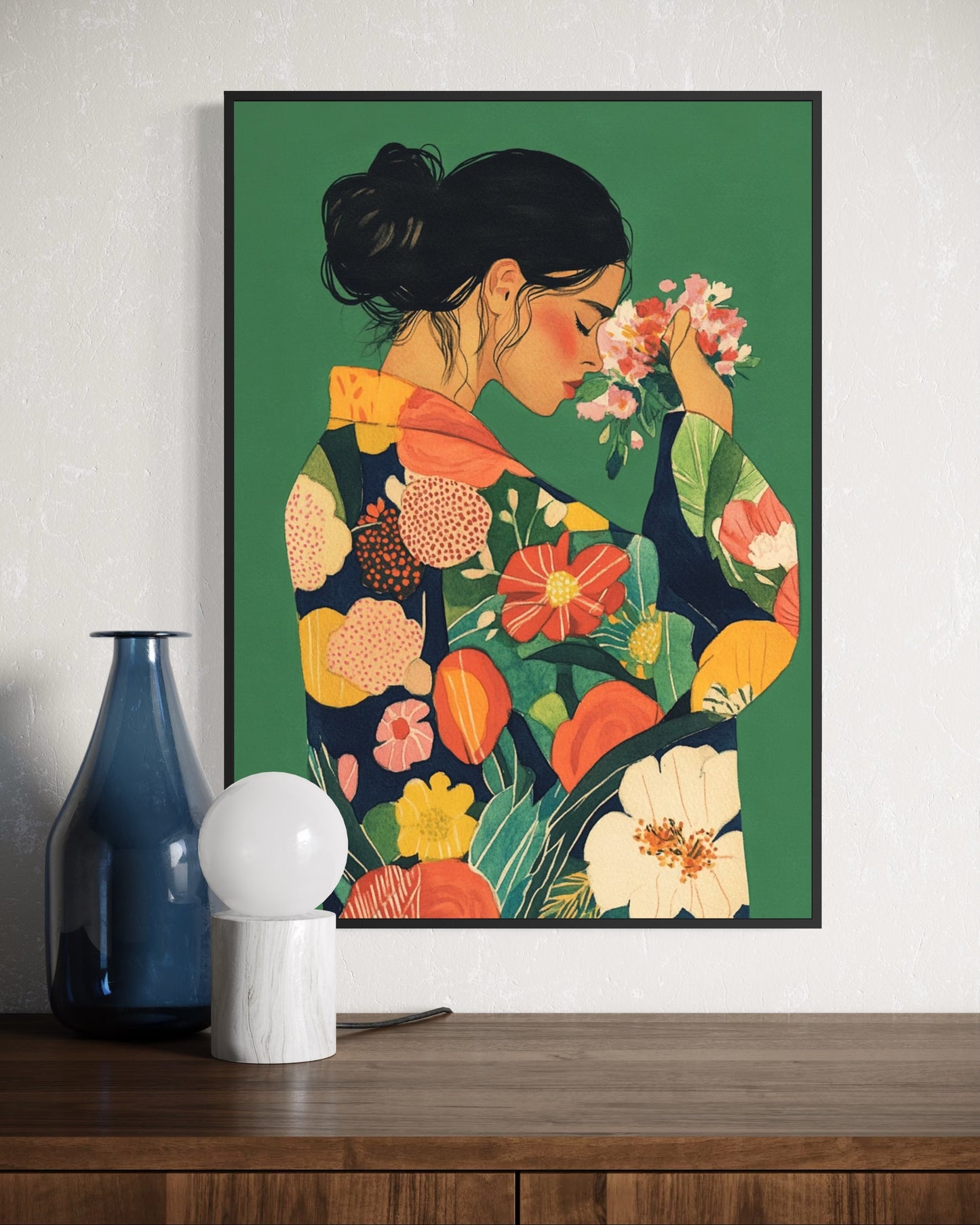 Plakat Kimono - nowoczesny plakat dekoracyjny