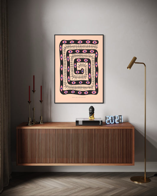 Plakat Pop Art Movement - nowoczesny plakat dekoracyjny