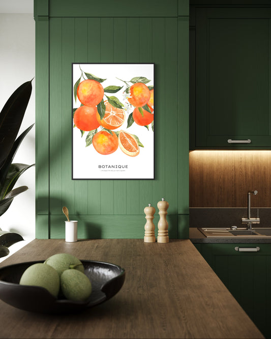 Plakat Pomarańcze - nowoczesny plakat dekoracyjny