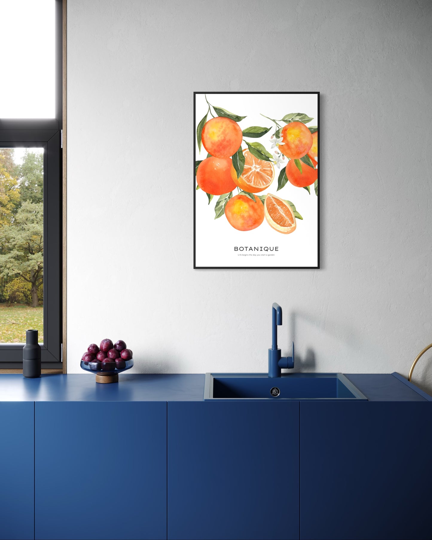 Plakat Pomarańcze - nowoczesny plakat dekoracyjny