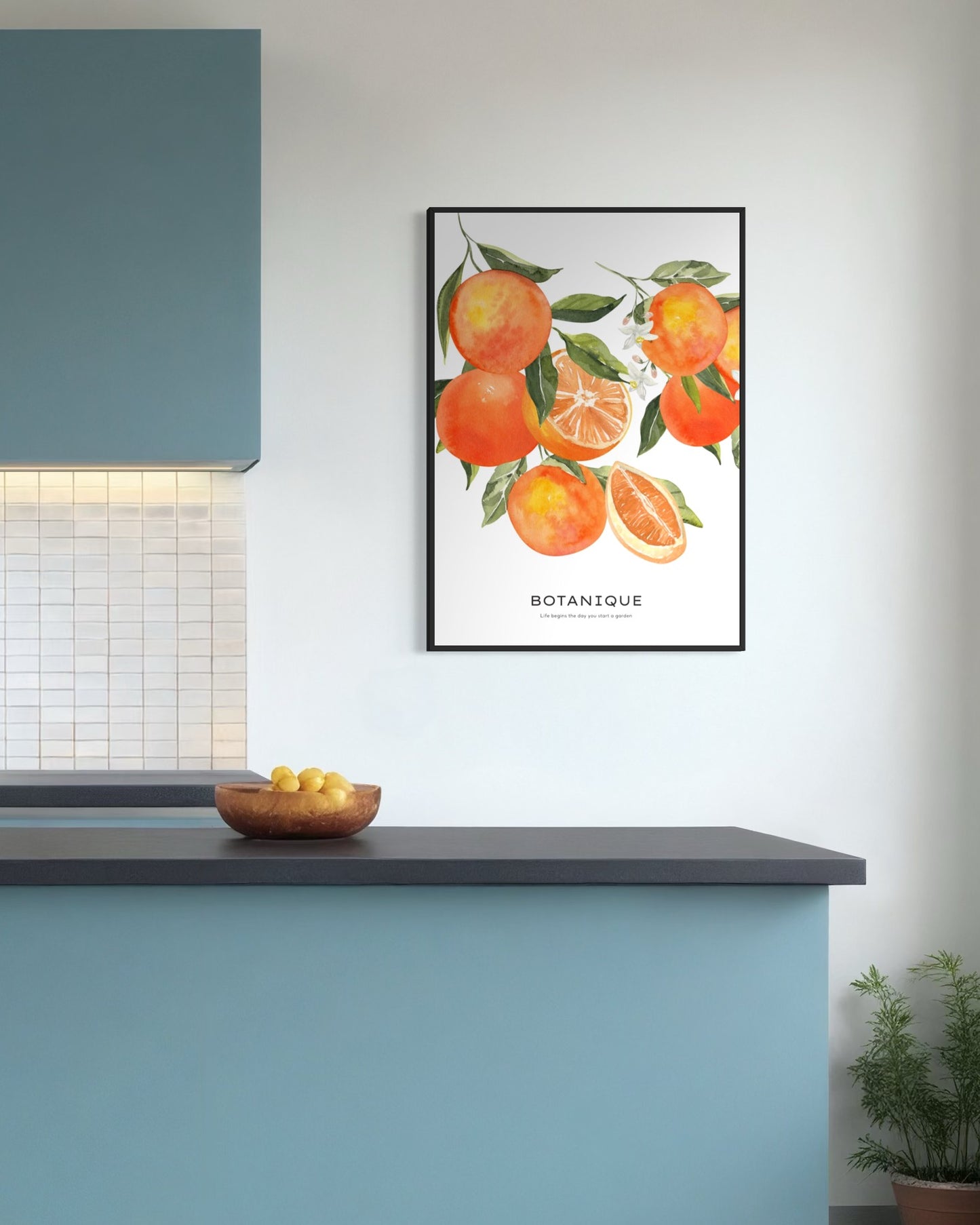 Plakat Pomarańcze - nowoczesny plakat dekoracyjny