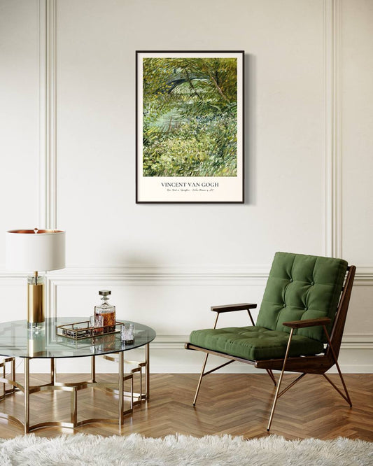 Plakat River Bank in Springtime - Van Gogh - nowoczesny plakat dekoracyjny