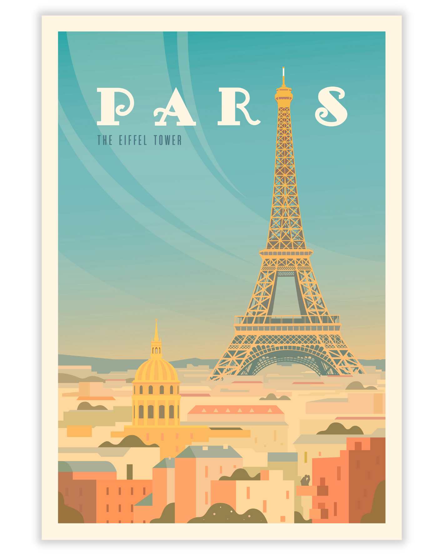 Plakat Paris, Plakaty Warszawa - nowoczesny plakat dekoracyjny