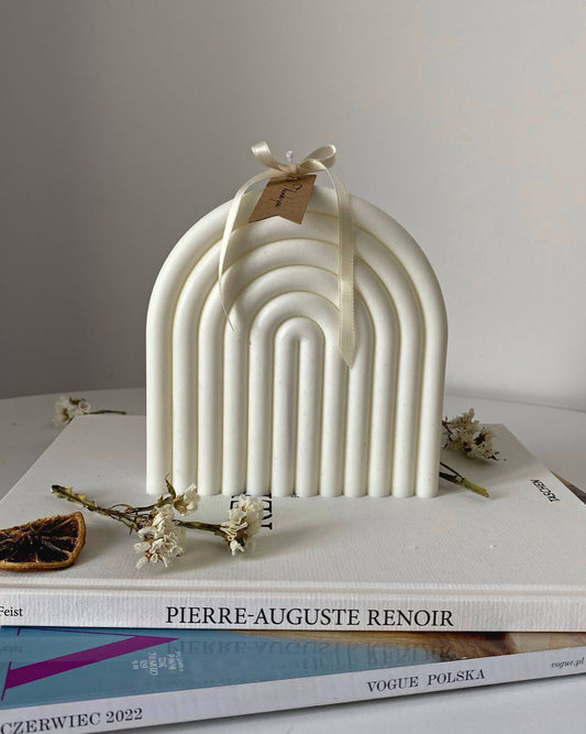 Świeca sojowa Rainbow, 15x16cm