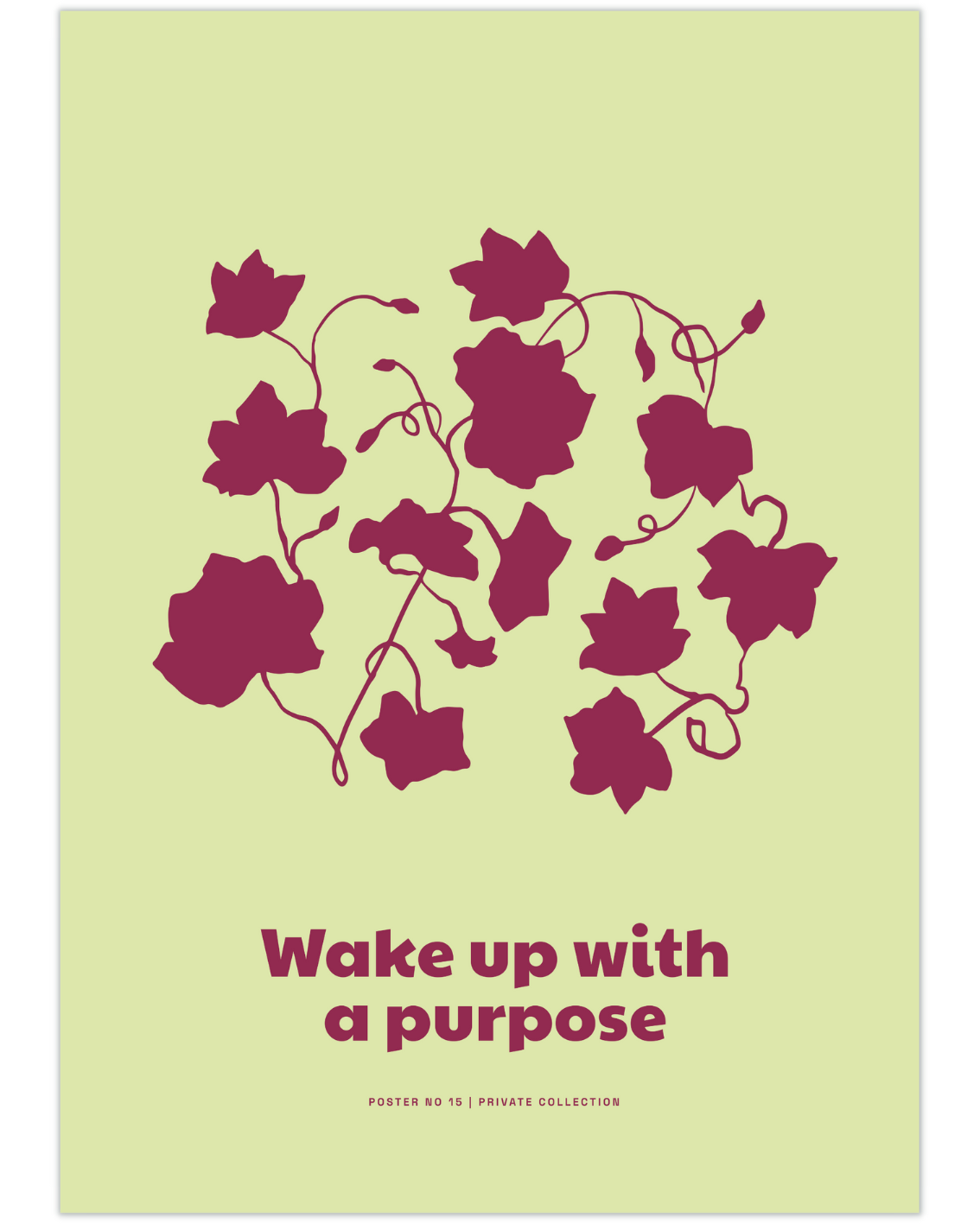 Plakat Purpose - nowoczesny plakat dekoracyjny