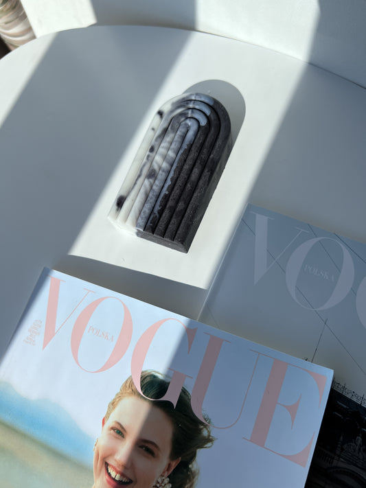 Świeca sojowa Marble Rainbow - 02