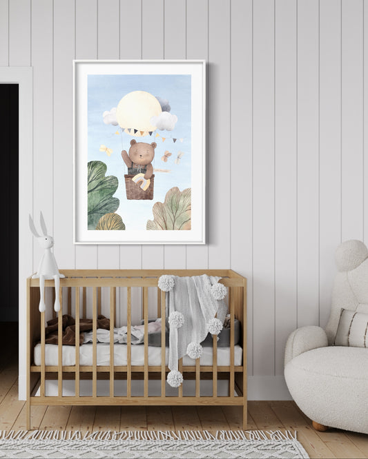 Plakat Miś - nowoczesny plakat dekoracyjny