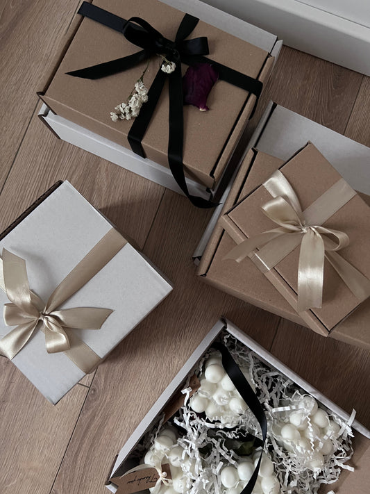 Świeca sojowa Black Bubble, 8,5x8,5cm