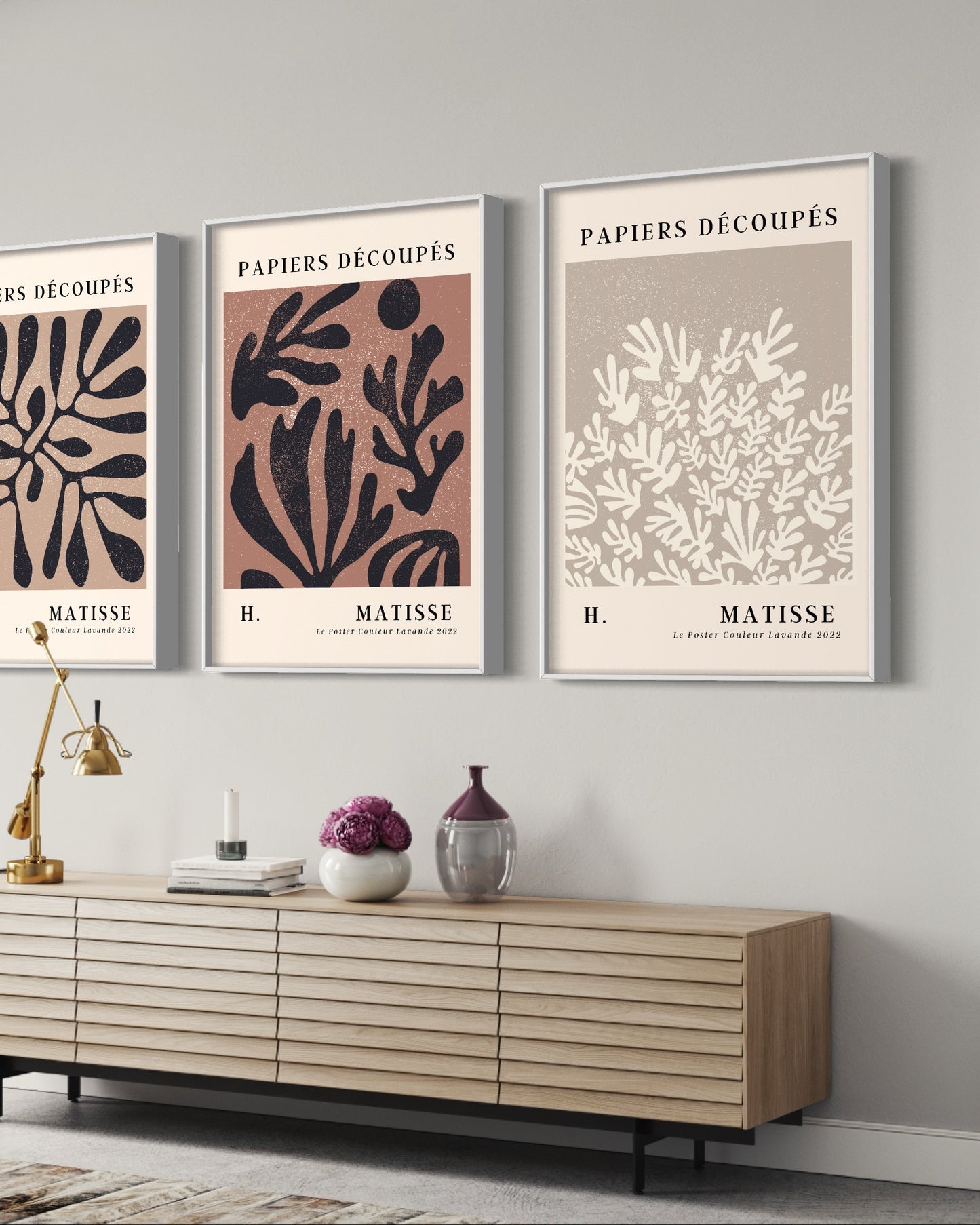 Zestaw Plakatów - Papiers Découpés - 02