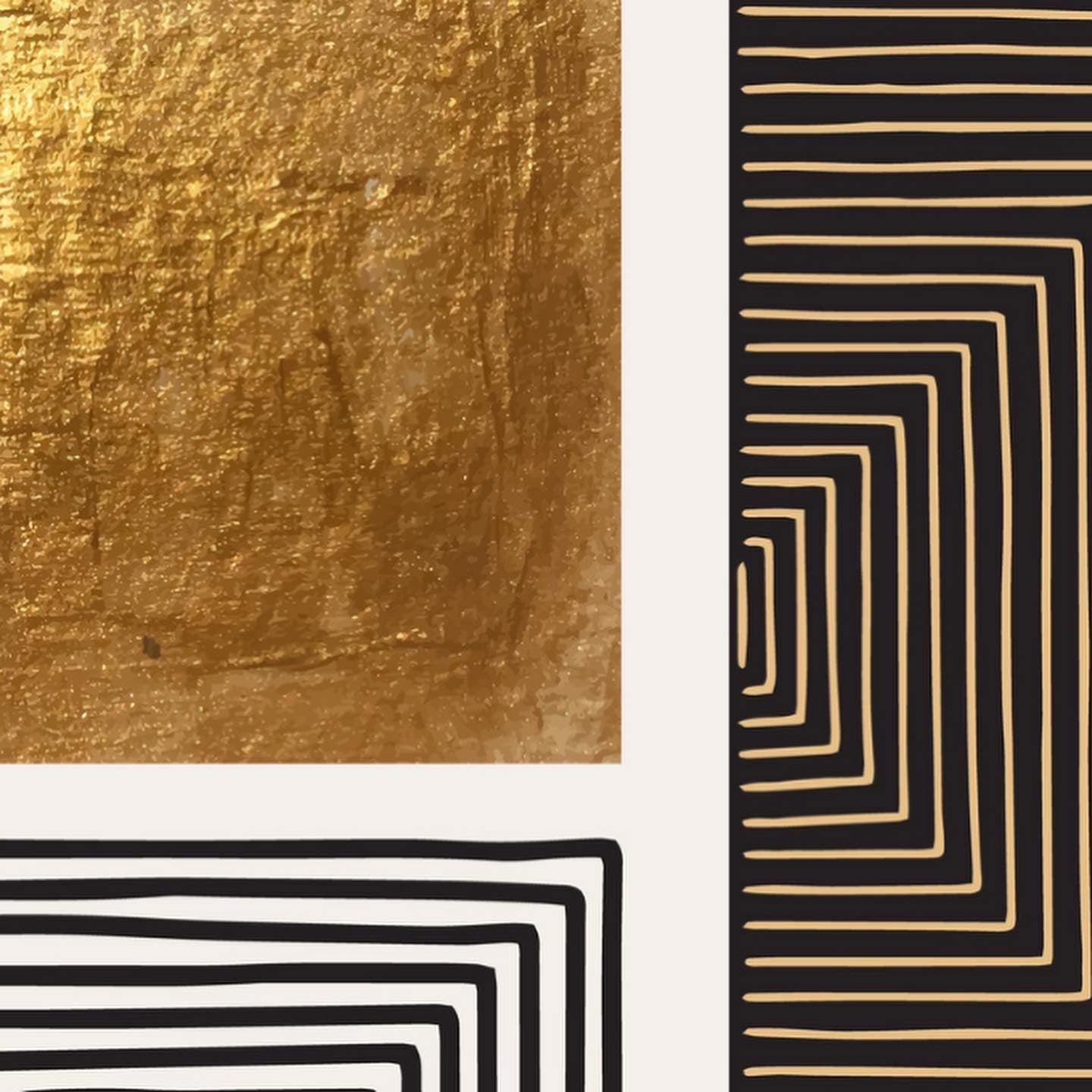 Zestaw plakatów - Golden