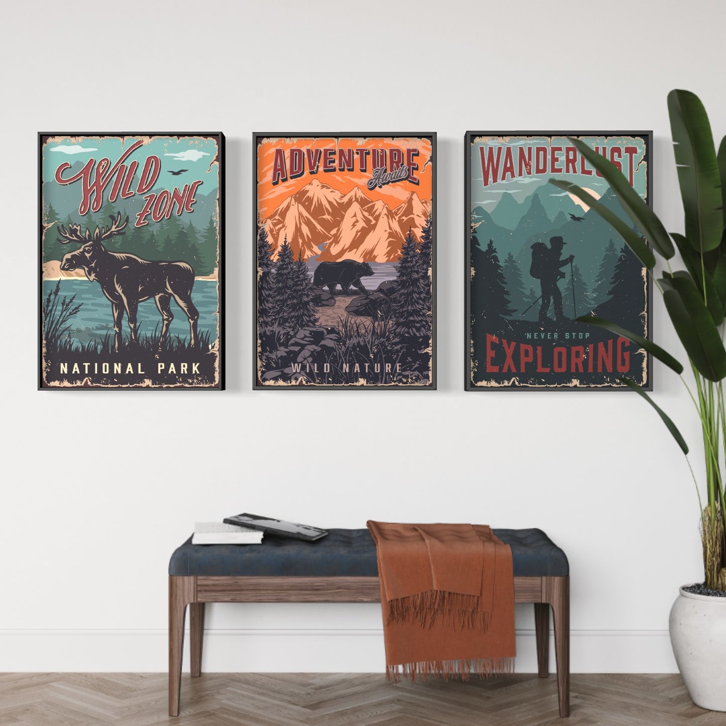 Zestaw 3 Posterów - Adventure time