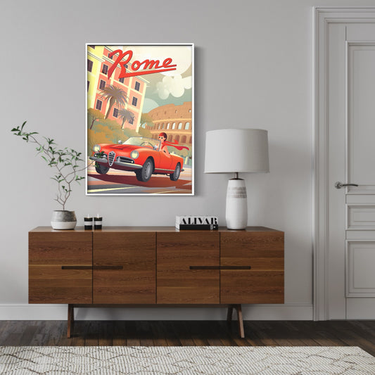 Plakat Rome, Plakaty Warszawa, Kupić Plakat Warszawa - nowoczesny plakat dekoracyjny