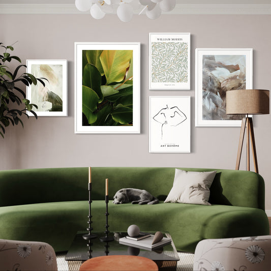 Zestaw 5 plakatów - Wild Forest