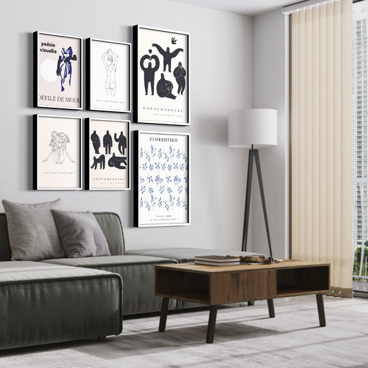 Zestaw 6 plakatów - People