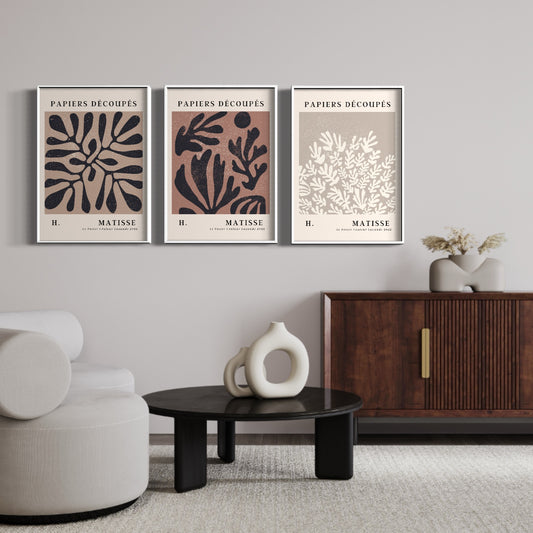 Zestaw Plakatów - Papiers Découpés - 02