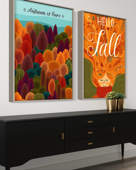 Zestaw Plakatów - Jesień