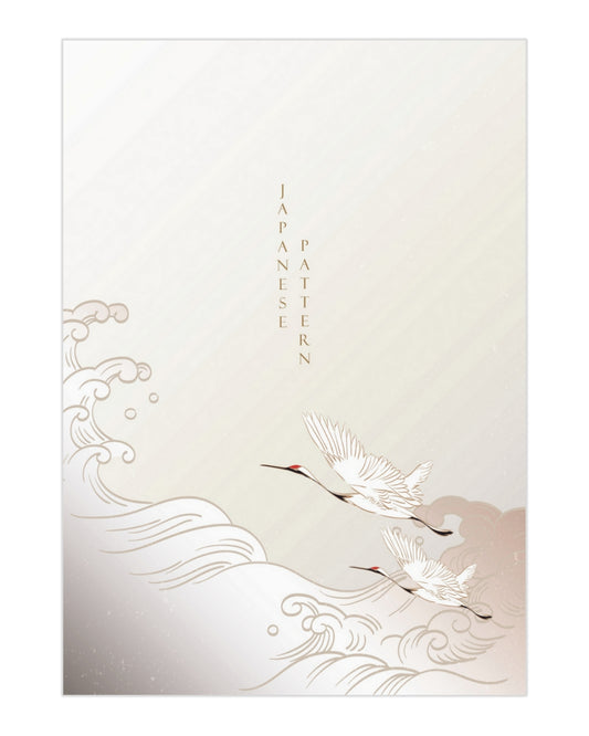 Plakat Japanese Pattern - nowoczesny plakat dekoracyjny