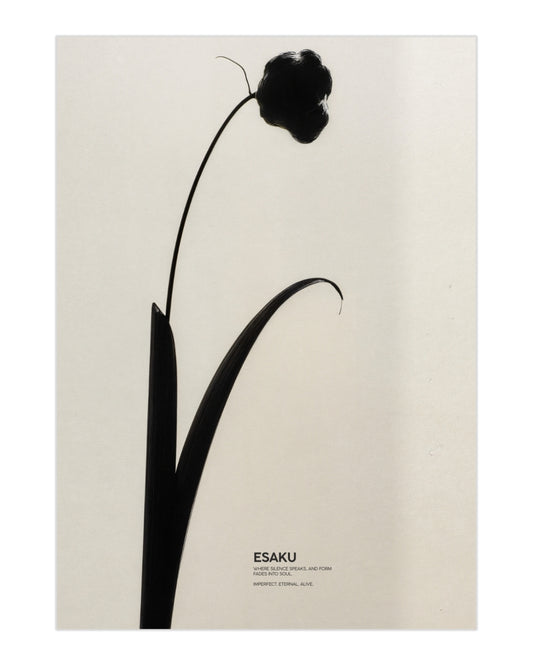 Plakat Silent Bloom Wabi-Sabi
