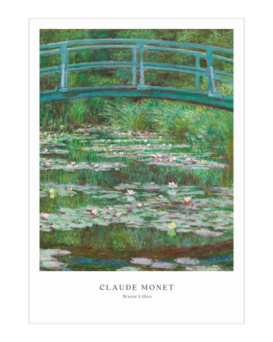 Plakat Water Lilies, Claude Monet, 1899