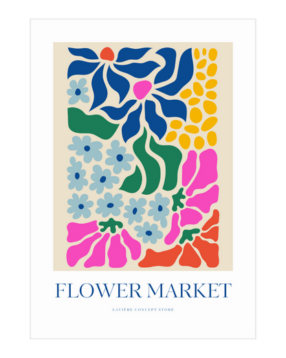 Plakat Flower Market / 02