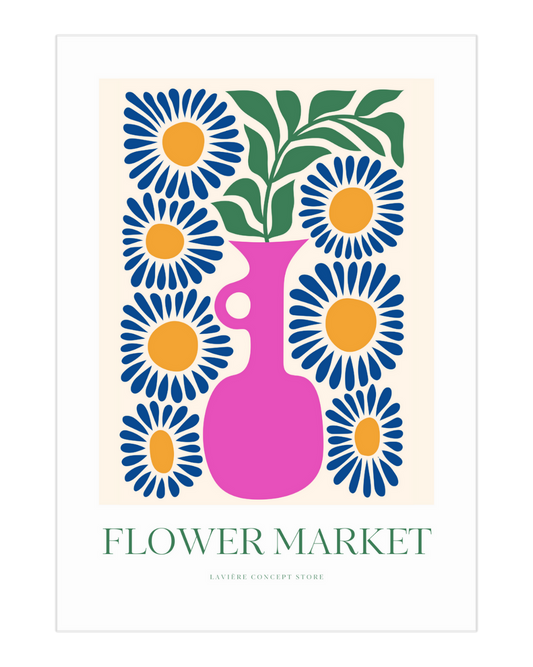 Plakat Flower Market / 03