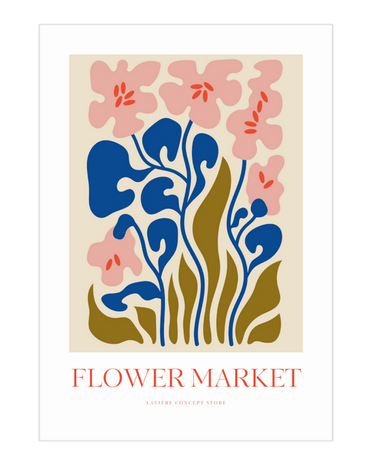 Plakat Flower Market / 04