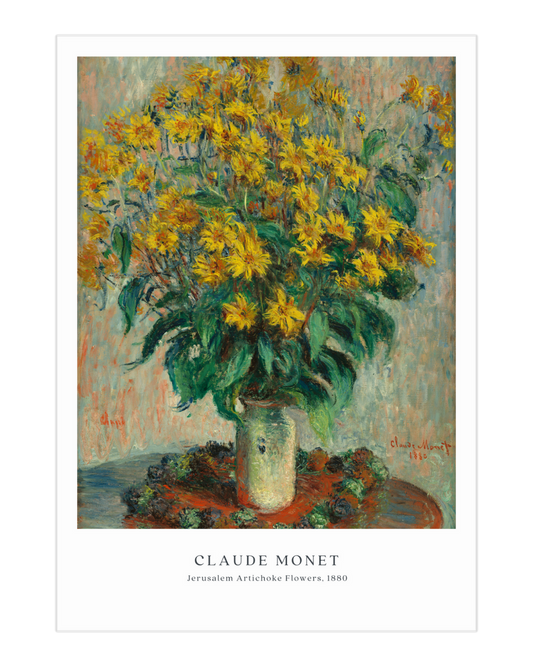 Plakat, Claude Monet, 1880