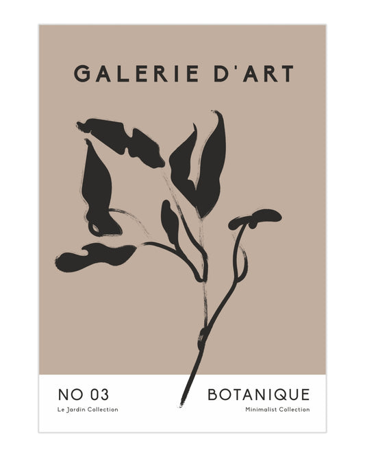 Plakat Galerie d'Art Botanique - nowoczesny plakat dekoracyjny