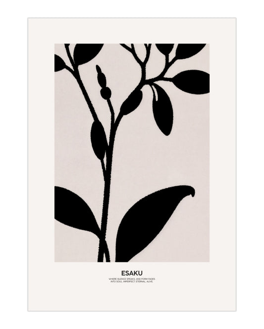 Plakat Kwiat Wabi-Sabi