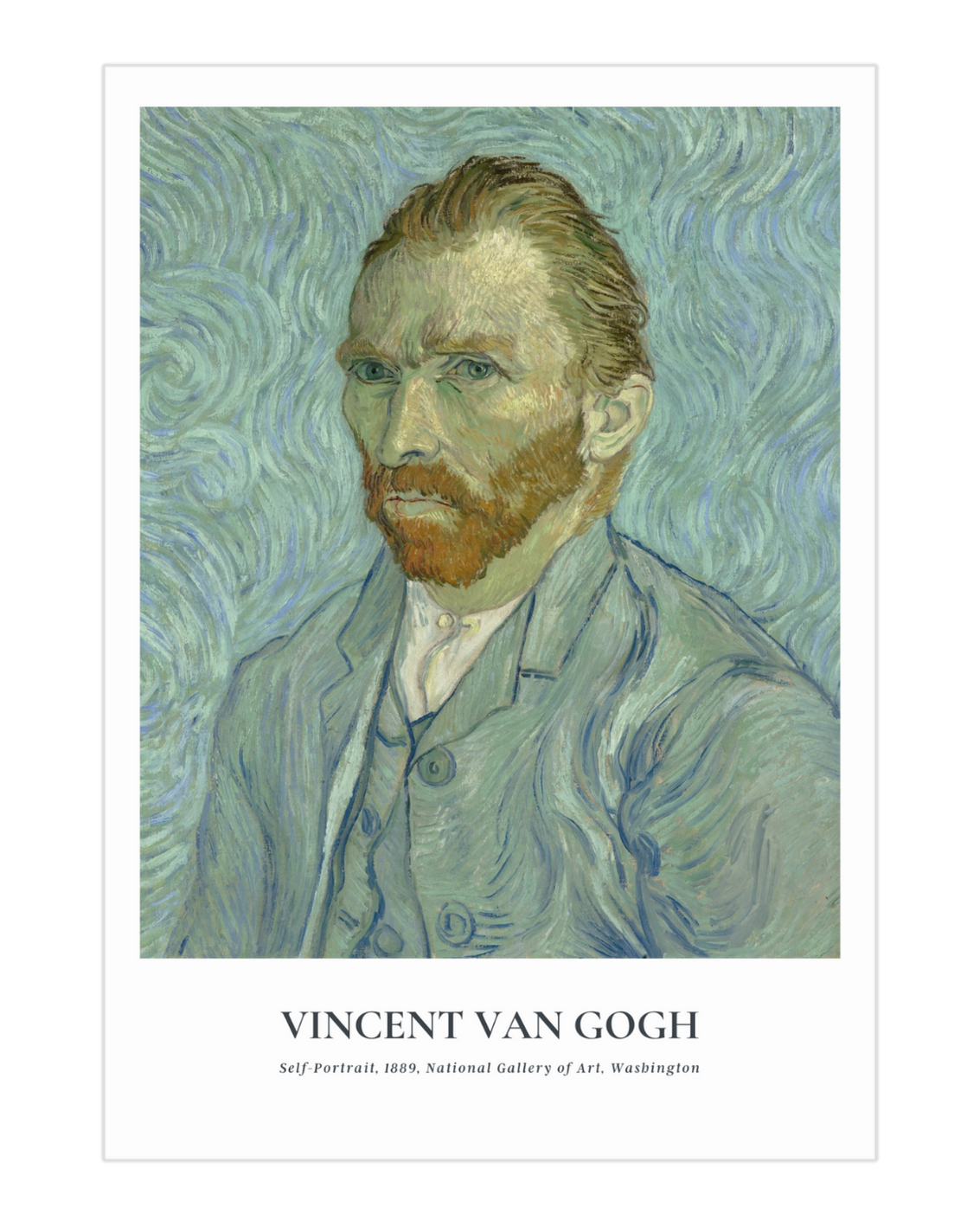 Plakat Self-Portrait - Vincent Van Gogh