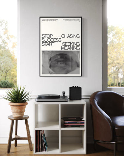 Plakat Meaning - 02 - nowoczesny plakat dekoracyjny