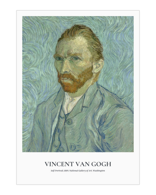 Plakat Self-Portrait - Vincent Van Gogh - nowoczesny plakat dekoracyjny
