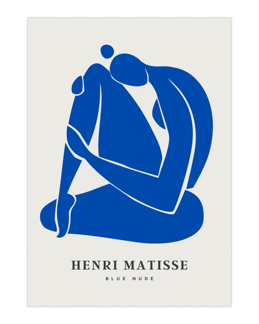 Plakat Henri Matisse Blue Nude - nowoczesny plakat dekoracyjny