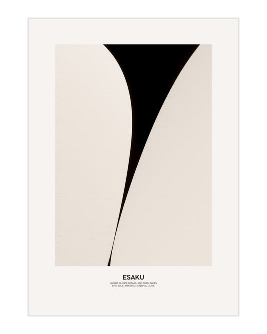Plakat Silence Wabi-Sabi