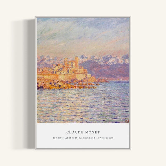 Plakat Sunset on the Seine at Lavacourt, Claude Monet, 1888 - nowoczesny plakat dekoracyjny