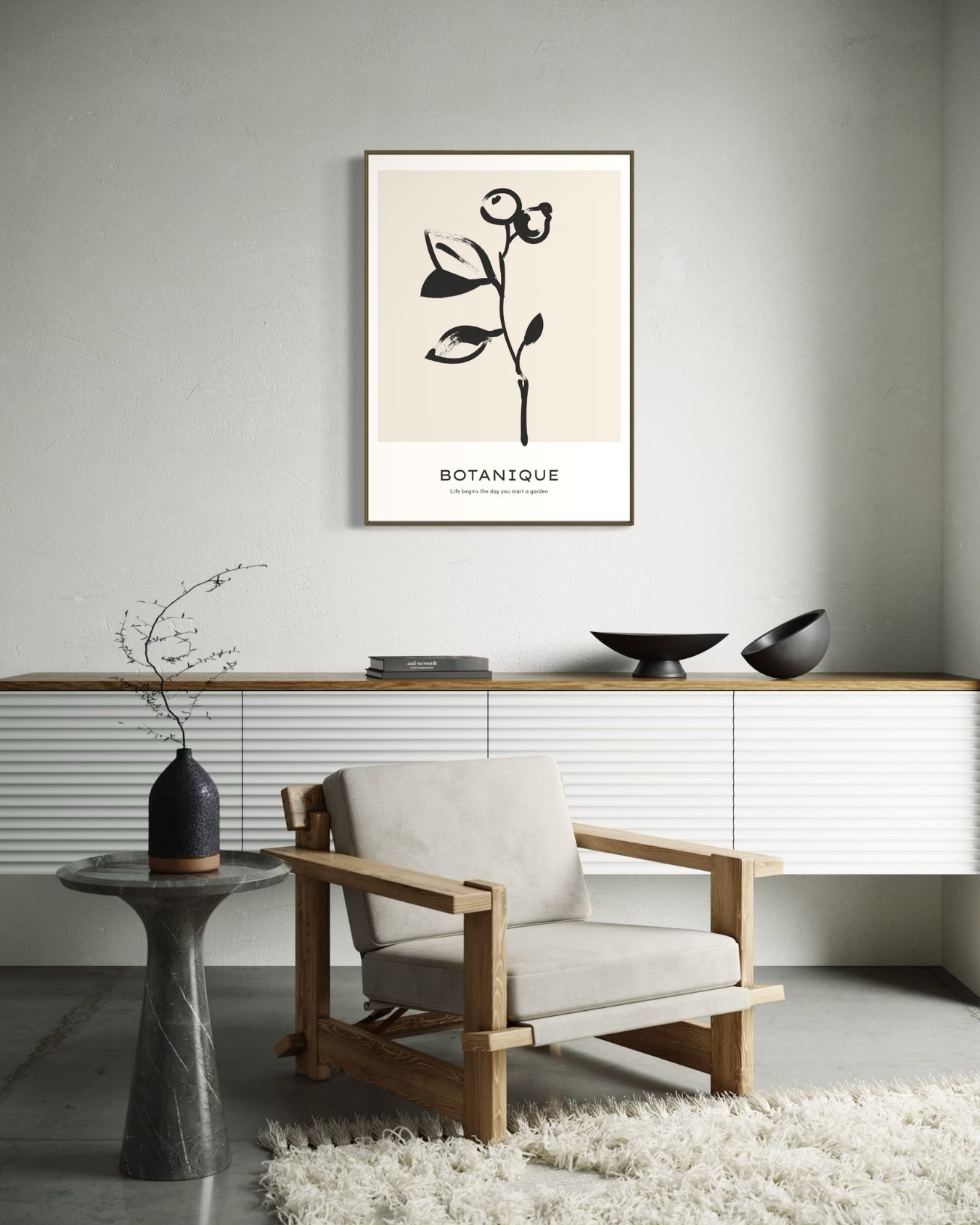 Plakat Botanique Nude - nowoczesny plakat dekoracyjny