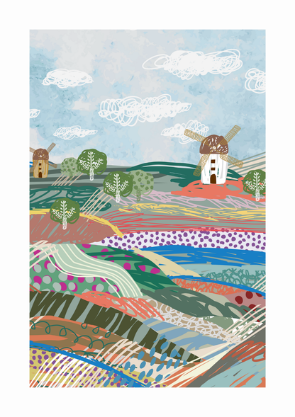 Plakat Landscape - nowoczesny plakat dekoracyjny
