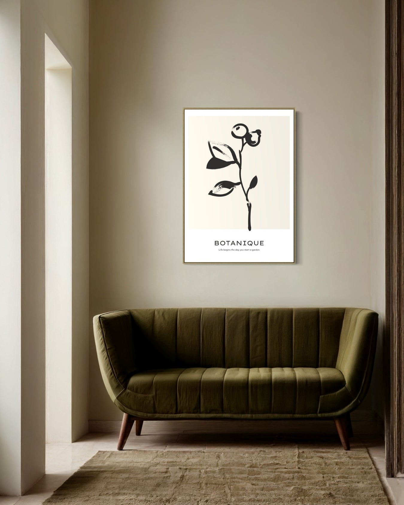 Plakat Botanique Nude - nowoczesny plakat dekoracyjny