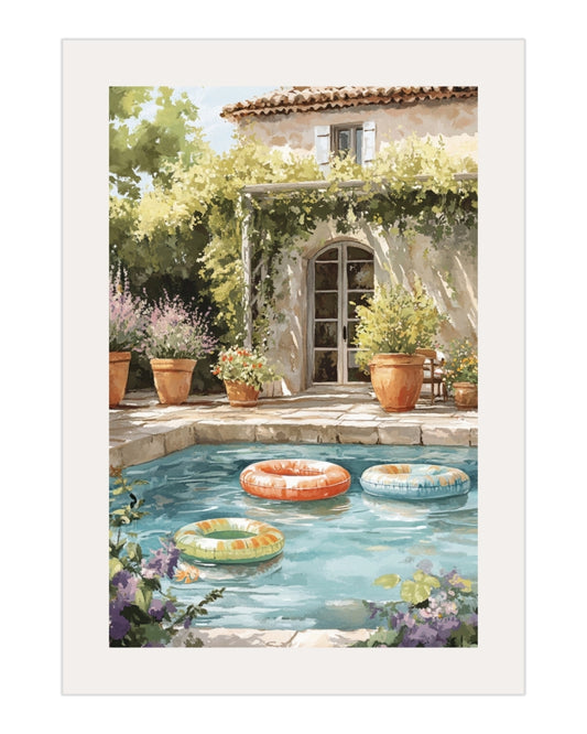 Plakat Provence - 03 - nowoczesny plakat dekoracyjny